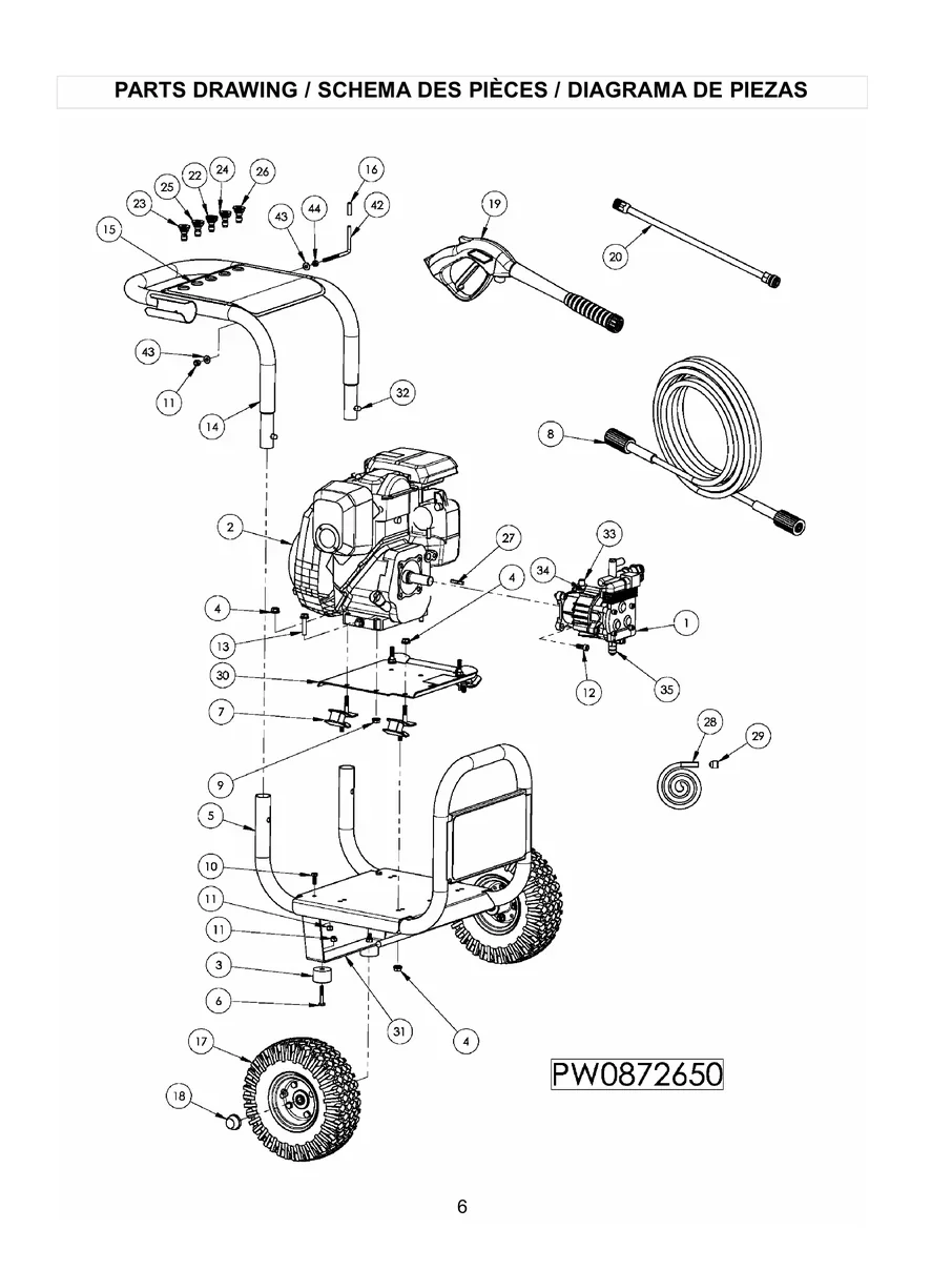 COLEMAN POWERMATE, PW0872650, IPL.6